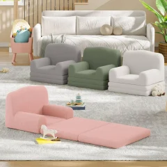 Barnlässoffa i Sherpa – omvandlingsbar barnsoffa och utfällbar säng med tvättbart överdrag, kronformad design 19 Barnlässoffa i Sherpa – omvandlingsbar barnsoffa och utfällbar säng med tvättbart överdrag, kronformad design