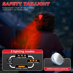 Barnhjälm helhjälm med avtagbar hakdel för cykel och rullskridskor, storlek 52–56 cm