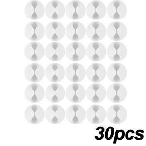 Mini kabelorganisatör – självhäftande kabelhållare för USB-laddning, skrivbord och bil (5/50 st)