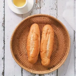 Handvävd rottingförvaringskorg – rund korg för frukt, te, snacks, bröd och kosmetika 12 Handvävd rottingförvaringskorg – rund korg för frukt, te, snacks, bröd och kosmetika