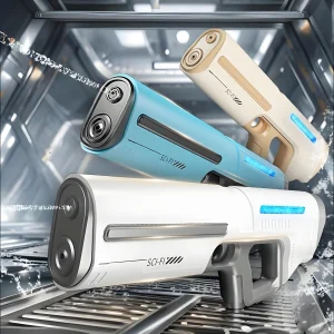 USB-laddbar elektrisk vattenpistol för barn – automatisk vattenuppsugning