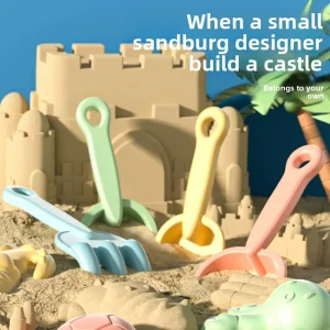 Alternative view of Strandleksaker i pastellfärger – färgglada set för sommarkul på sanden, i vatten och vid poolen