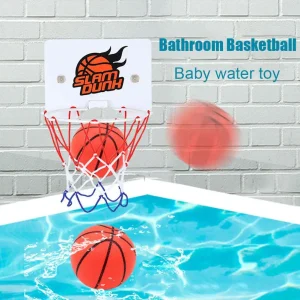 Mini basketkorgsset för inomhusbruk med sugpropp – lekset för barn