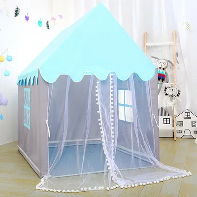 blue tent