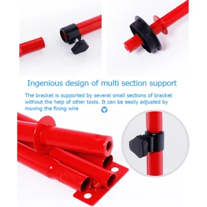 Alternative view of Mini basketkorg med boll och pump – portabel och justerbar för inomhus- och utomhuslek