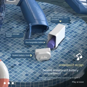 Elektrisk vattenpistol – Fullautomatisk leksak för pool och strand 15 Elektrisk vattenpistol – Fullautomatisk leksak för pool och strand