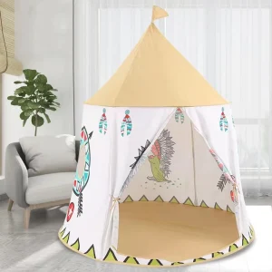 Barnens foldbara lekstuga – lätt att bära, lekhus för inomhus och utomhus, födelsedagspresent