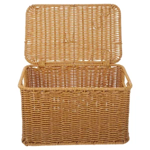 Vävd förvaringskorg – Multifunktionell dekorativ behållare för hemmet