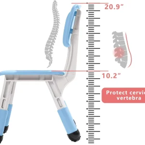 3-nivåers justerbar stapelbar barnstol – för lekrum, skola, daghem och hem 17 3-nivåers justerbar stapelbar barnstol – för lekrum, skola, daghem och hem
