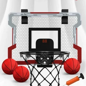Mini basketkorg för barn – Dörr- eller väggmonterad basket med upphängd backboard