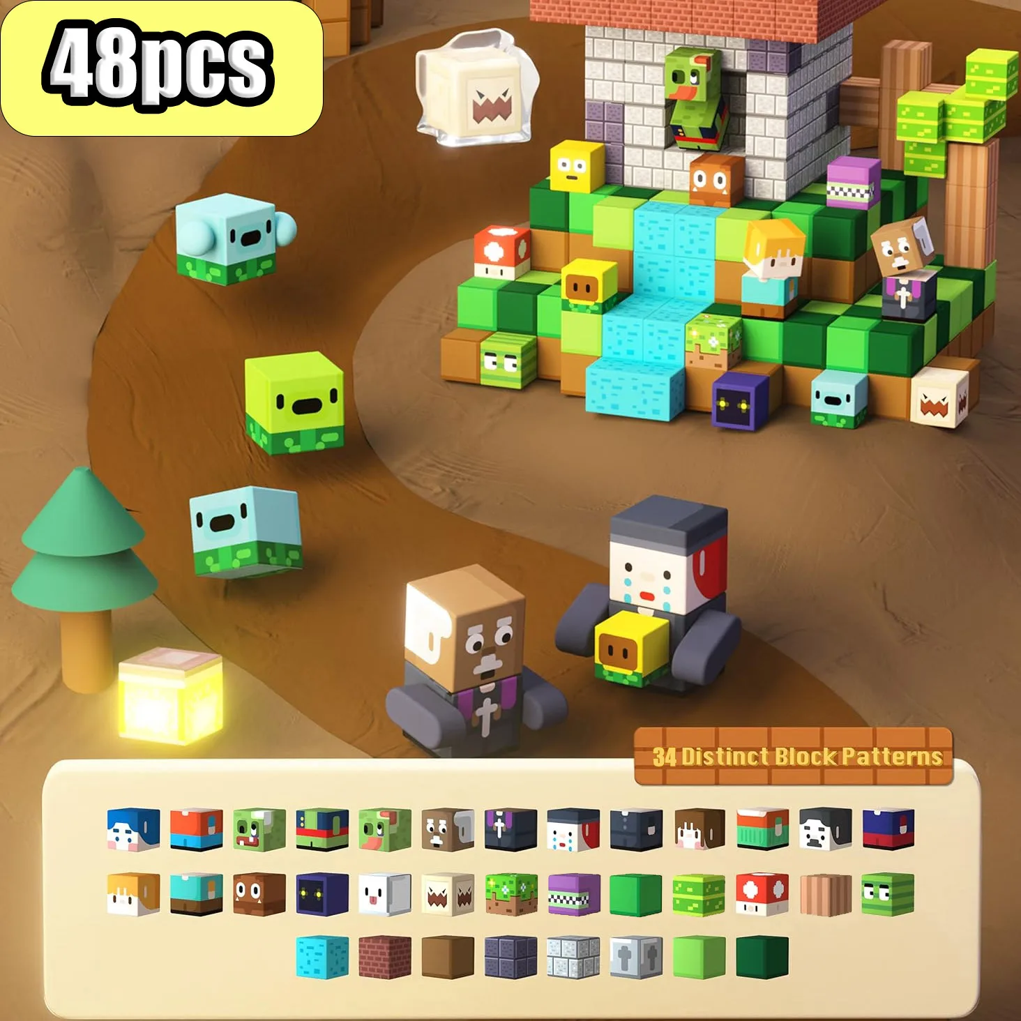 Zomblock-48pcs
