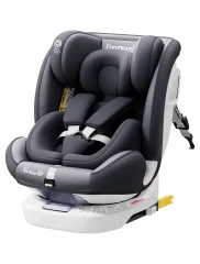 AP01 KL001B Bilstol för barn, 360° roterande, 5-punktsbälte, 9–36 kg, 0–12 år, ECE ISOFIX