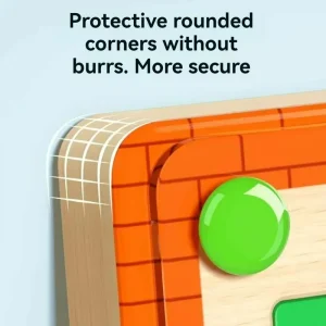 Ny 3D magnetisk labyrintboll – finmotorikövande pussel för förskolebarn 3–4 år