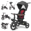7 i 1 hopfällbar barntricycle för barn 6 månader–5 år – all-terrain gång- och styrvagn