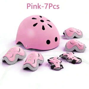 Skyddset med knä- och armbågsskydd, 7 delar