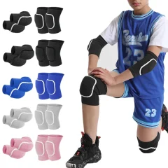 Knä- och armbågsskydd för barn, set för cykel och rullsport