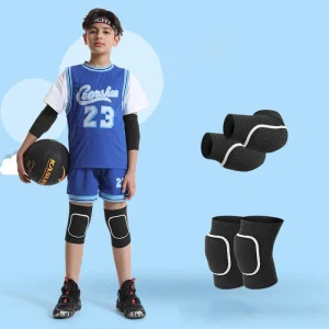 Knä- och armbågsskydd för barn, set för cykel och rullsport