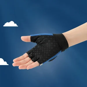 Barncykelhandskar med knoggbeskydd och halkskydd