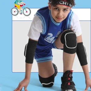Knä- och armbågsskydd för barn, set för cykel och rullsport