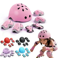 Skyddset med knä- och armbågsskydd, 7 delar