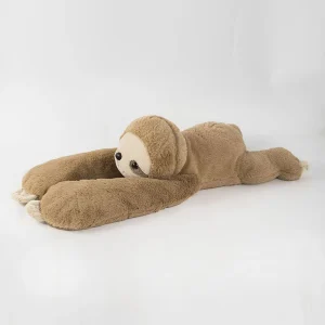 Viktat sloth-gosedjur i plysch, mjuk kudde och giant plushie