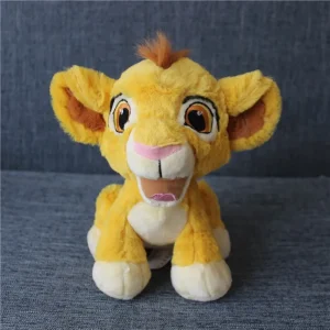 Disney Lejonkungen gosedjur Baby Simba och Baby Nala 23 cm