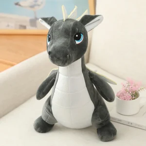 Dinosauriegosedjur i plysch – mjuk kudde i 40, 60 eller 80 cm