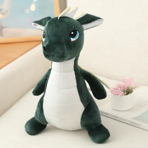 Dinosauriegosedjur i plysch – mjuk kudde i 40, 60 eller 80 cm