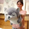 Husky gosedjur i mjuk plysch – kawaii hund för barn och present