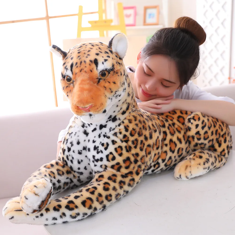 Realistiskt pantergosedjur i mjuk plysch – svart leopard i flera storlekar 5 Realistiskt pantergosedjur i mjuk plysch – svart leopard i flera storlekar - Bild 5