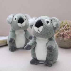 Talking koala-gosedjur som upprepar det du säger – mjuk plyschleksak