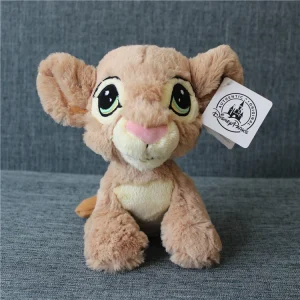 Disney Lejonkungen gosedjur Baby Simba och Baby Nala 23 cm