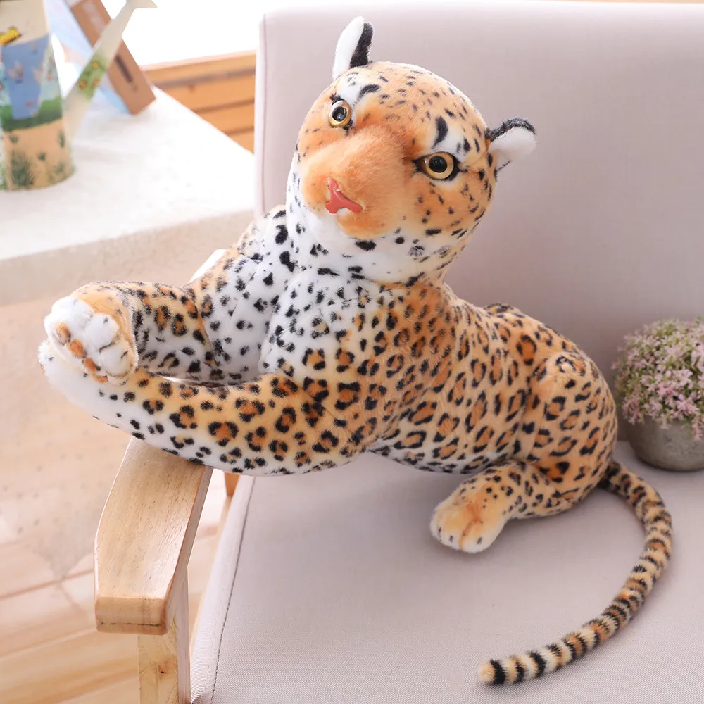 Realistiskt pantergosedjur i mjuk plysch – svart leopard i flera storlekar 8 Realistiskt pantergosedjur i mjuk plysch – svart leopard i flera storlekar - Bild 8