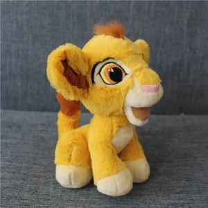 Disney Lejonkungen gosedjur Baby Simba och Baby Nala 23 cm