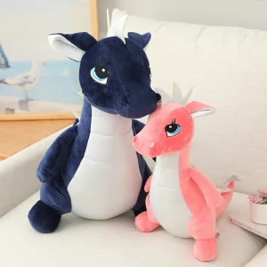 Dinosauriegosedjur i plysch – mjuk kudde i 40, 60 eller 80 cm