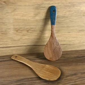 Alternative view of Träköksredskap i 3 delar – värmetåligt set för non-stick-pannor