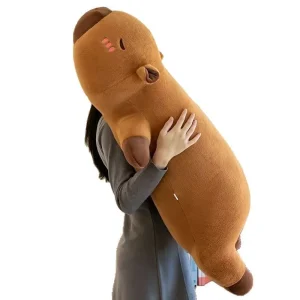 Kawaii kapybaragosedjur i mjuk plysch med lång form, 45 eller 65 cm