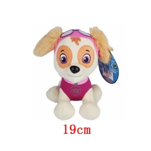 Paw Patrol plyschfigur 19 cm med två poser och flera karaktärer