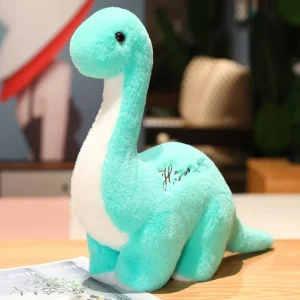 Dinosauriegosedjur i plysch för kramar och sömn – 30 cm