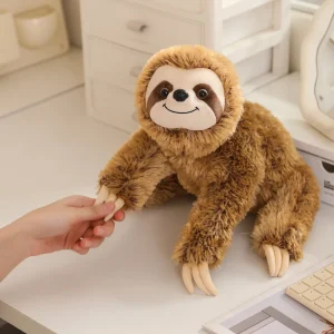 Kawaii sengås gosedjur i mjuk plysch med PP-bomull