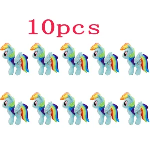 My Little Pony-gosedjur med Twilight Sparkle, Pinkie Pie och fler figurer 20 My Little Pony-gosedjur med Twilight Sparkle, Pinkie Pie och fler figurer