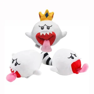 Plyschfigur King Boo, Bombette och Bullet Bill – mjuk leksak