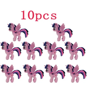 My Little Pony-gosedjur med Twilight Sparkle, Pinkie Pie och fler figurer 28 My Little Pony-gosedjur med Twilight Sparkle, Pinkie Pie och fler figurer