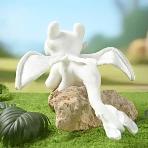 Light Fury och Night Fury mjuk plyschdoll — How to Train Your Dragon