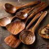 Träslevar i teak för matlagning – 1–10 delar, non-stick vänliga 27 Träslevar i teak för matlagning – 1–10 delar, non-stick vänliga