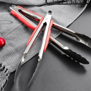Multifunktionell stekspadeklämma i rostfritt stål för grill och kök 20 Multifunktionell stekspadeklämma i rostfritt stål för grill och kök