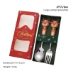 2Pcs-Silver-Red-G