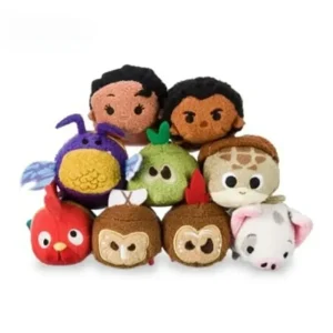 Alternative view of Moana Tsum Tsum plyschfigur med Pua, Maui, Kakamora och Heihei