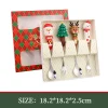 Silver A-red-4pcs