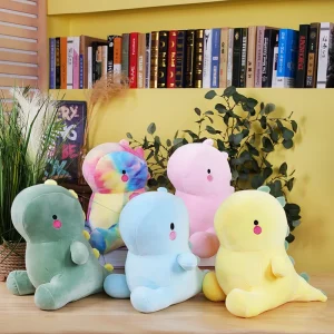 Ultra mjuk dinosauriegosedjur i plysch, 20–60 cm, kawaii